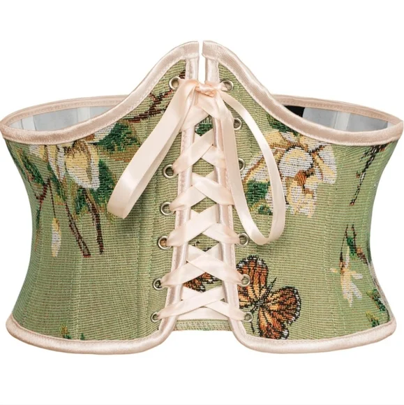 Scarlett Darkness Corset Belt | US 12 | Butterfly / floral Design - Picture 2 of 10